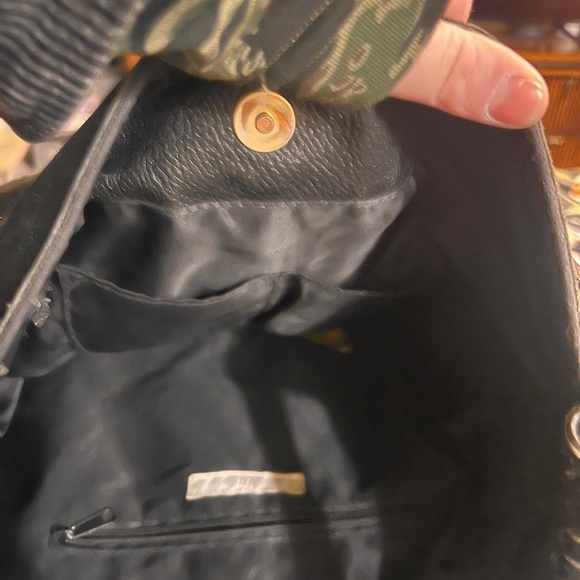 Black Leather Women's Bag - Picture 4 of 4